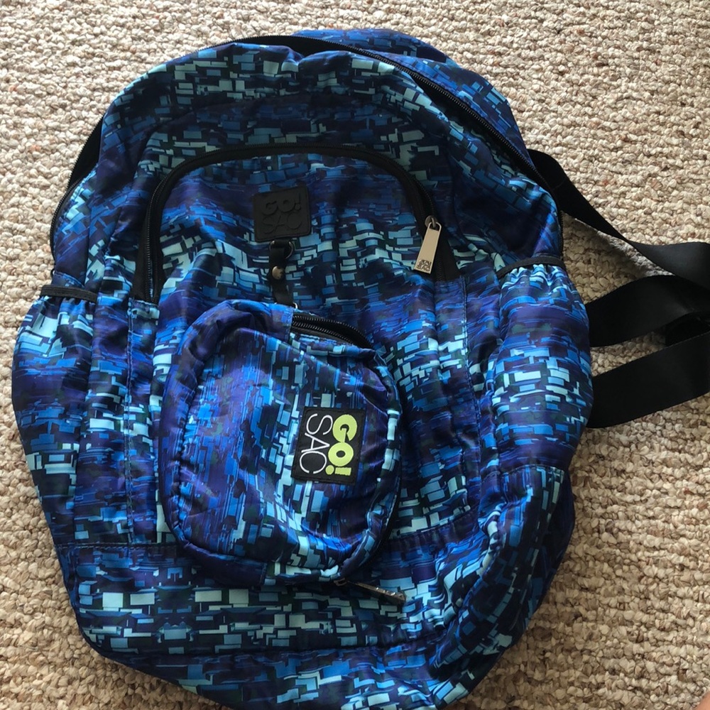 Go Sac Bookbag with small purse